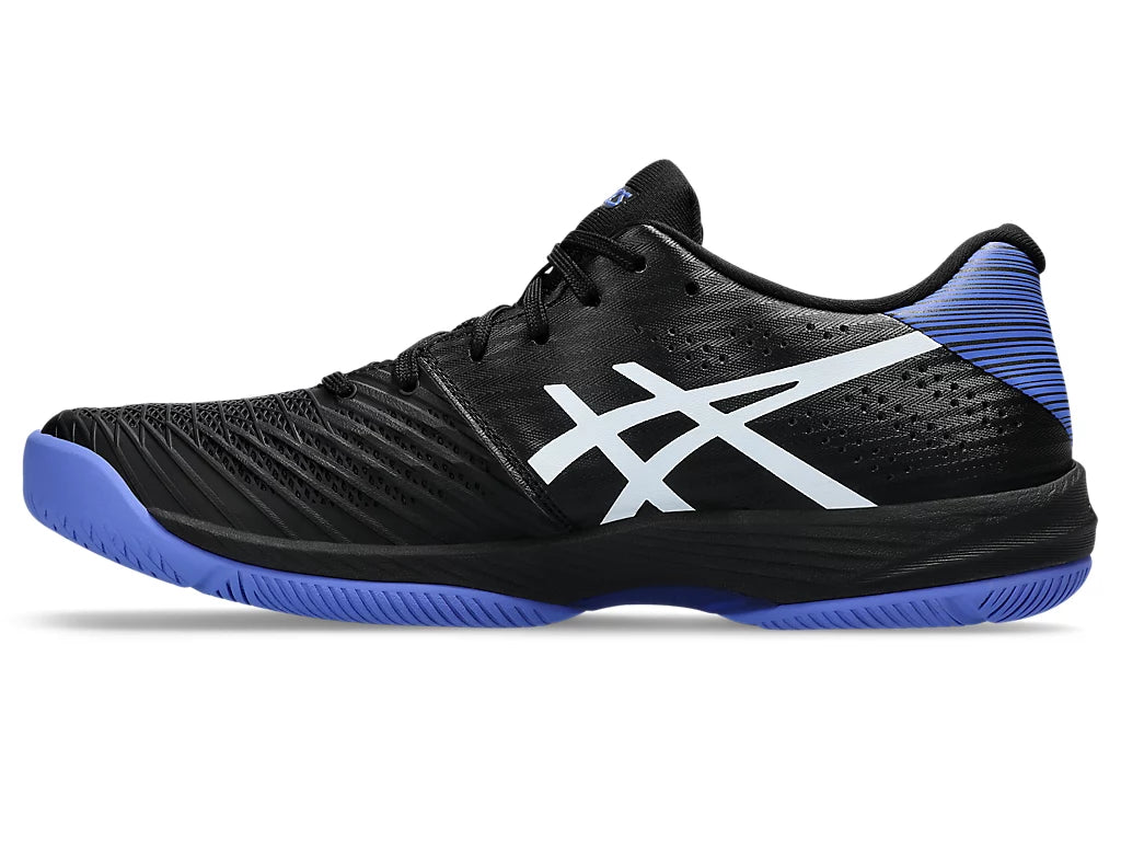 Asics Men's SOLUTION SWIFT FF Tennis Shoes in Black/Sapphire