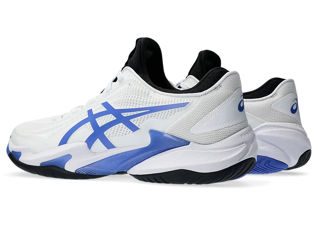 Asics Men's COURT FF 3 Tennis Shoes in White/Sapphire