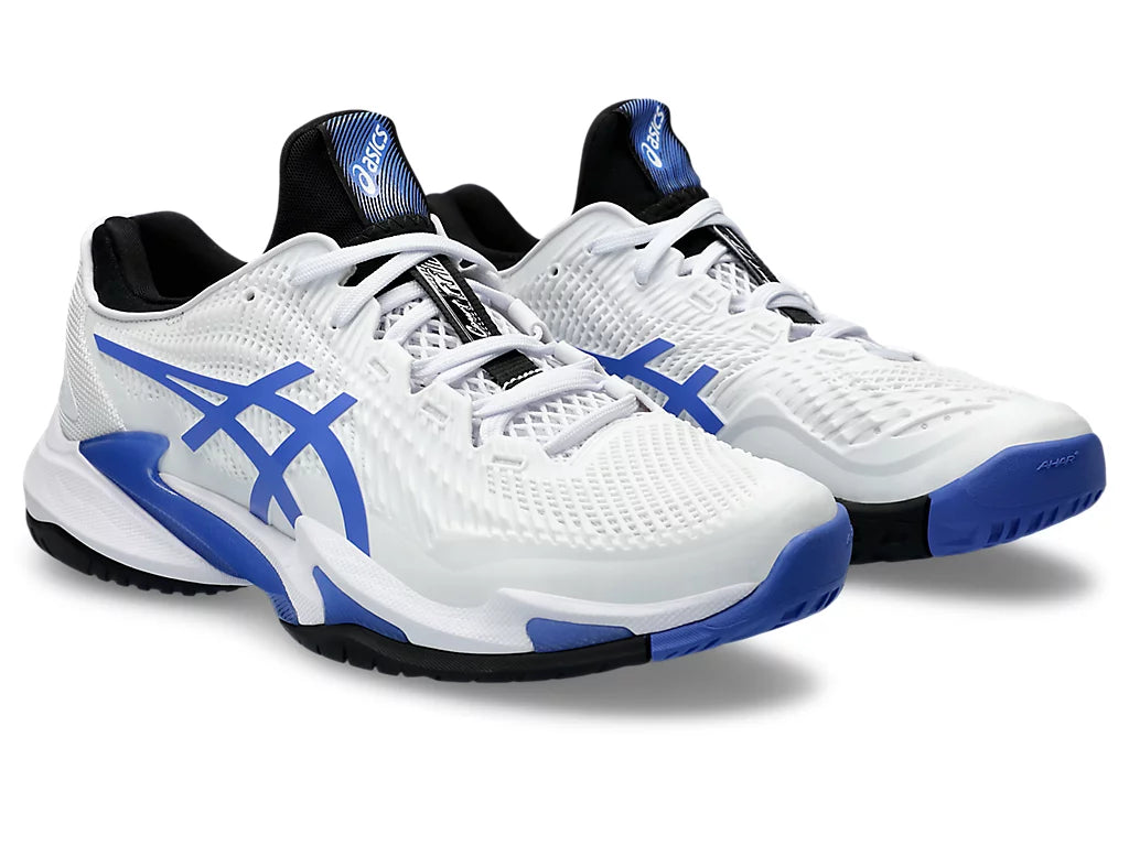 Asics Men's COURT FF 3 Tennis Shoes in White/Sapphire