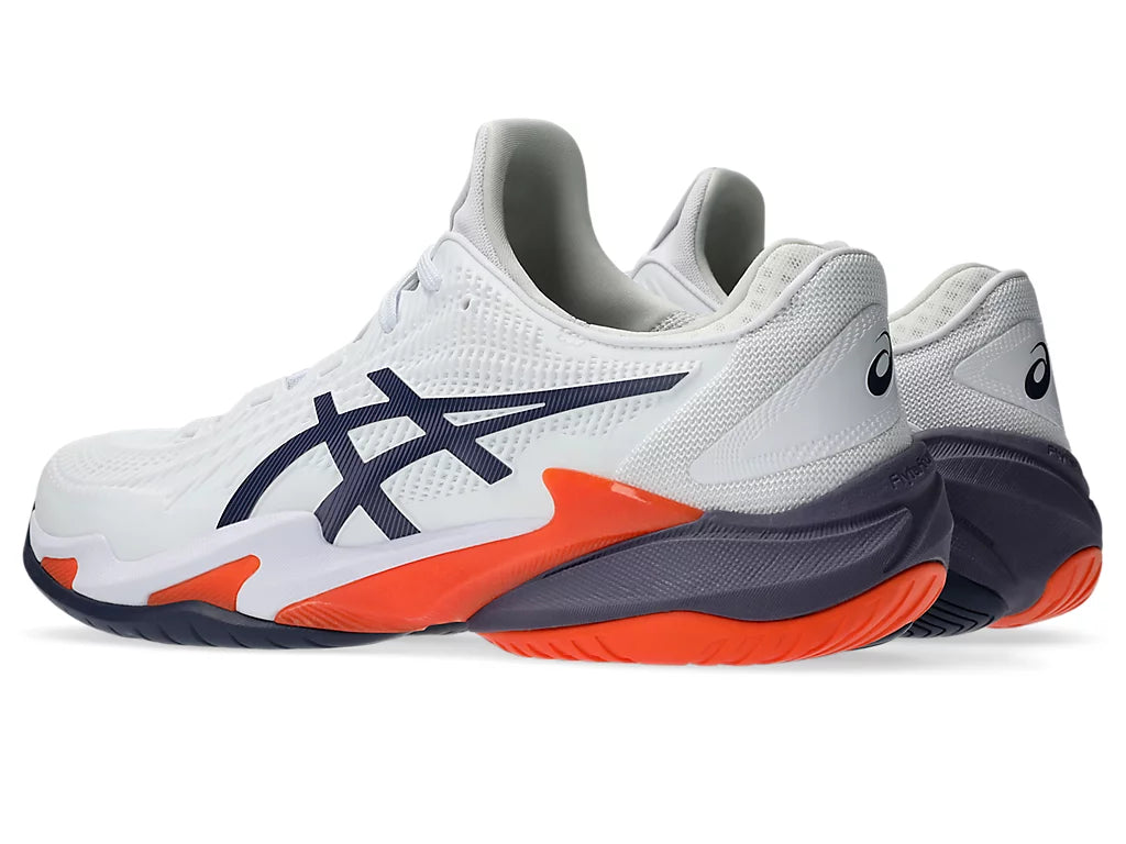 Asics Men's COURT FF 3 Tennis Shoes in White/Greyish Purple