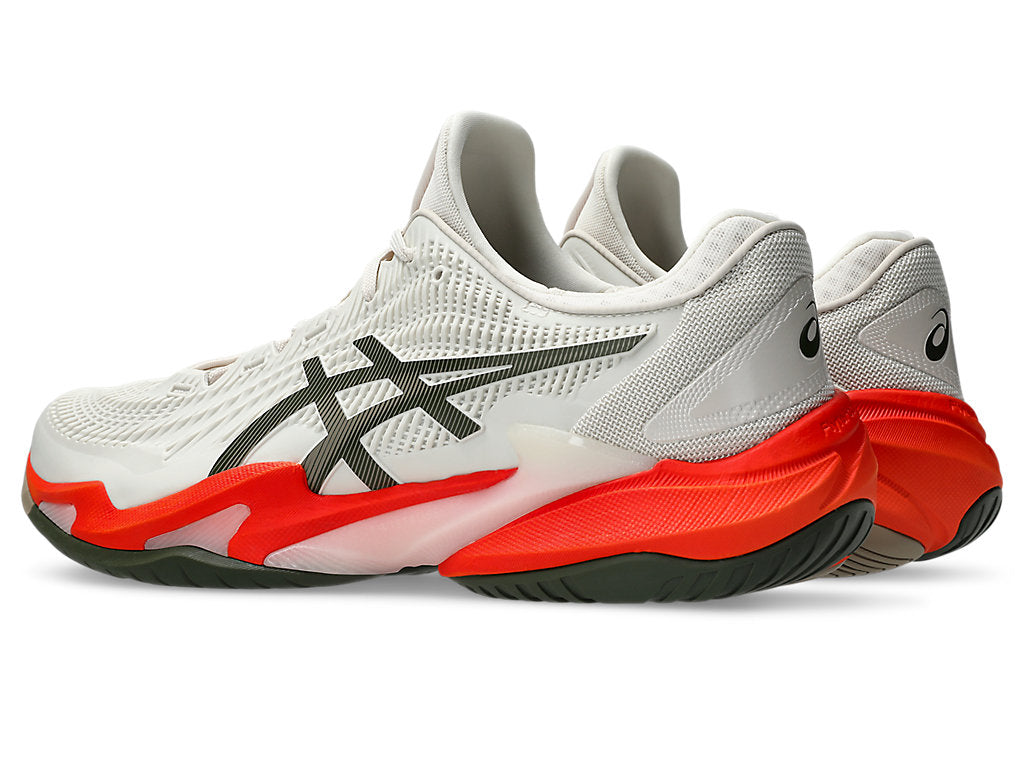 Asics Men's COURT FF 3 Tennis Shoes in Soft Oat/Vintage Khaki