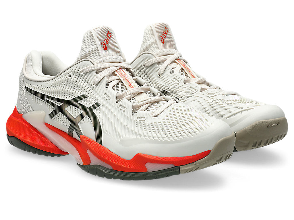 Asics Men's COURT FF 3 Tennis Shoes in Soft Oat/Vintage Khaki