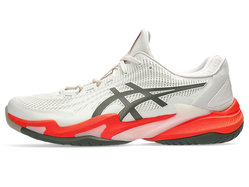 Asics Men's COURT FF 3 Tennis Shoes in Soft Oat/Vintage Khaki