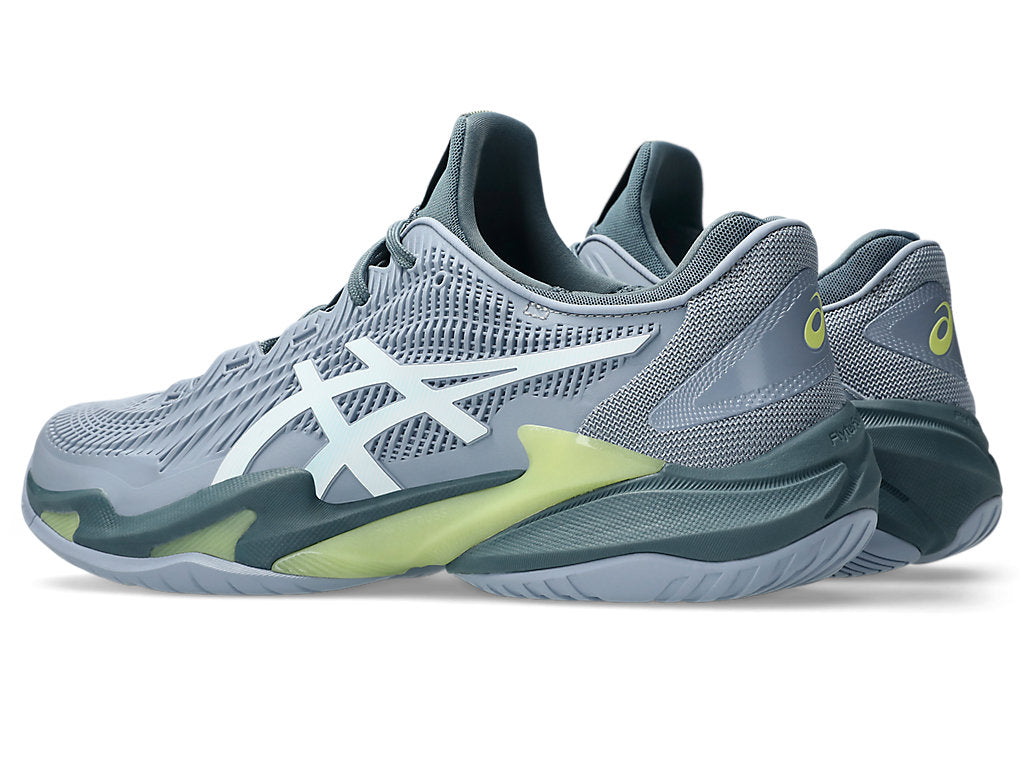 Asics Men's COURT FF 3 Tennis Shoes in Grey Blue/White