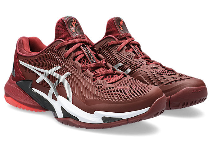 Asics Men's COURT FF 3 CPS Shoes in Antique Red/White