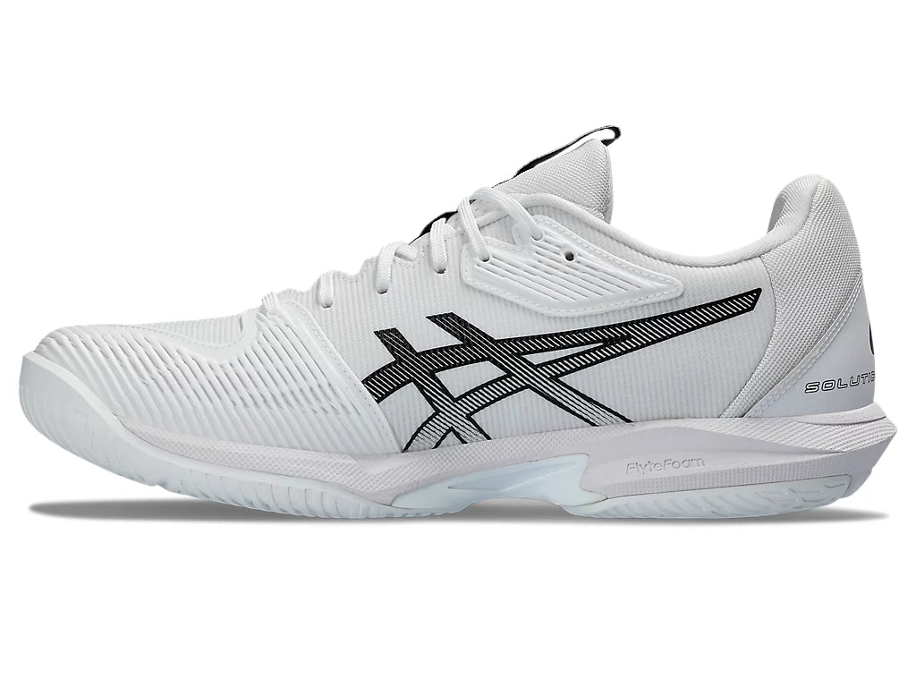 Asics Men's SOLUTION SPEED FF 3 Tennis Shoes in White/Black