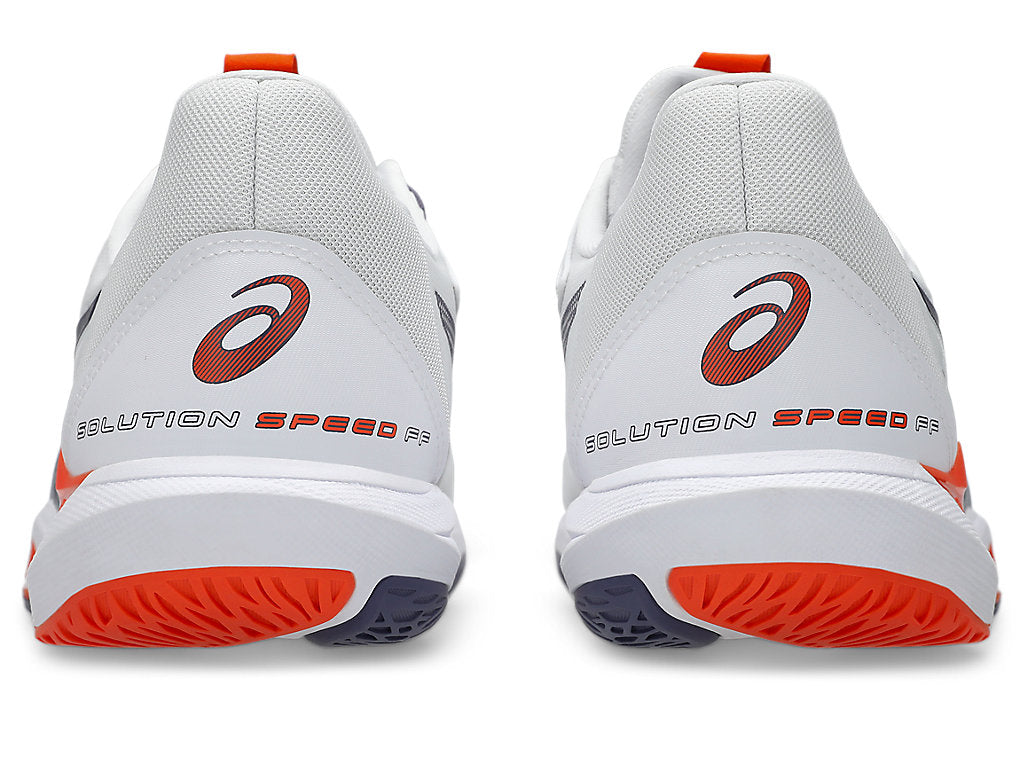 Asics Men's SOLUTION SPEED FF 3 Tennis Shoes in White/Greyish Purple