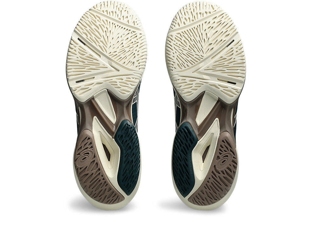 Asics Men's SOLUTION SPEED FF 3 Tennis Shoes in Saxon Green/Birch