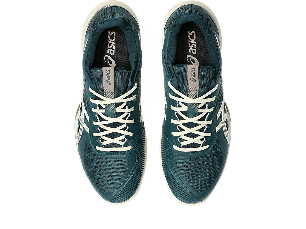 Asics Men's SOLUTION SPEED FF 3 Tennis Shoes in Saxon Green/Birch