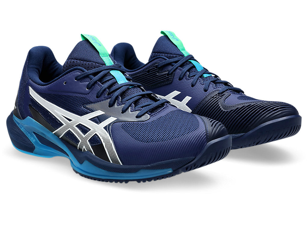 Asics Men's Solution Speed FF 3 Tennis Shoes in Blue Expanse/White