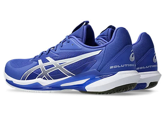 Asics Men's SOLUTION SPEED FF 3 Tennis Shoes in Dark Cobalt/White