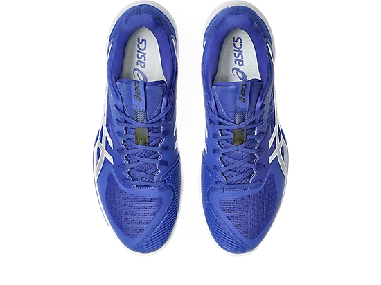 Asics Men's SOLUTION SPEED FF 3 Tennis Shoes in Dark Cobalt/White