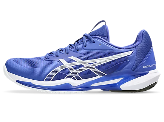 Asics Men's SOLUTION SPEED FF 3 Tennis Shoes in Dark Cobalt/White