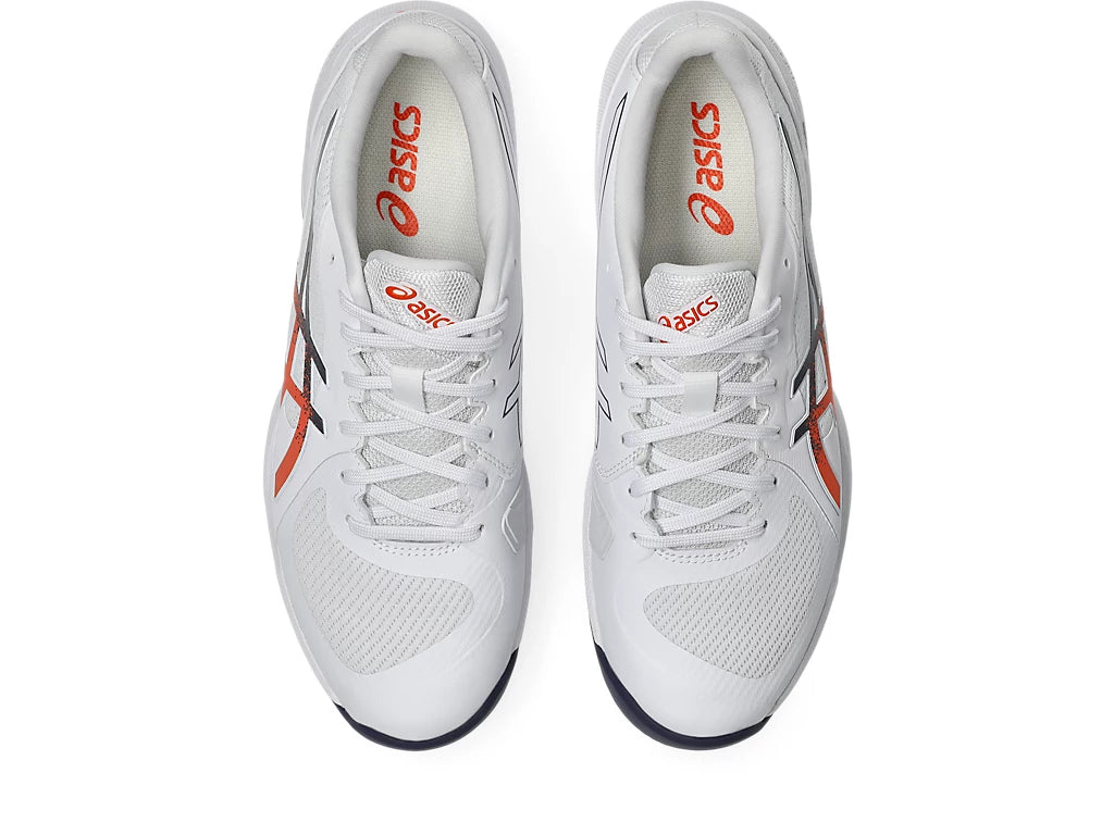 Asics Men's SOLUTION SWIFT FF 2 Tennis Shoes in White/Nova Orange