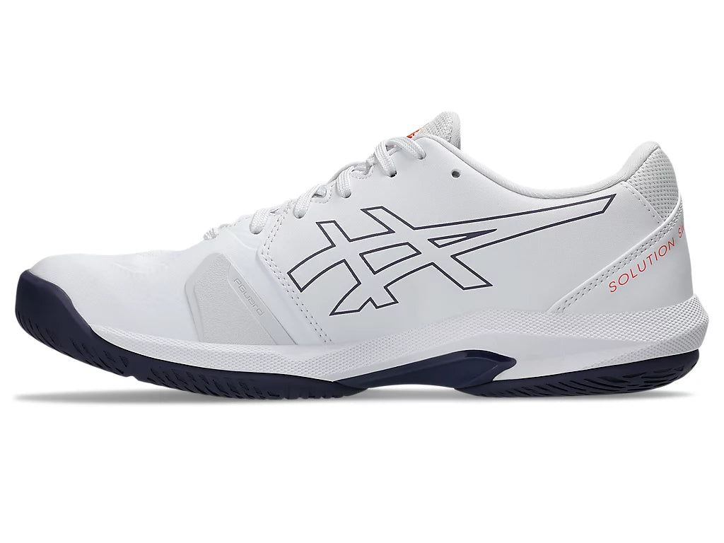 Asics Men's SOLUTION SWIFT FF 2 Tennis Shoes in White/Nova Orange