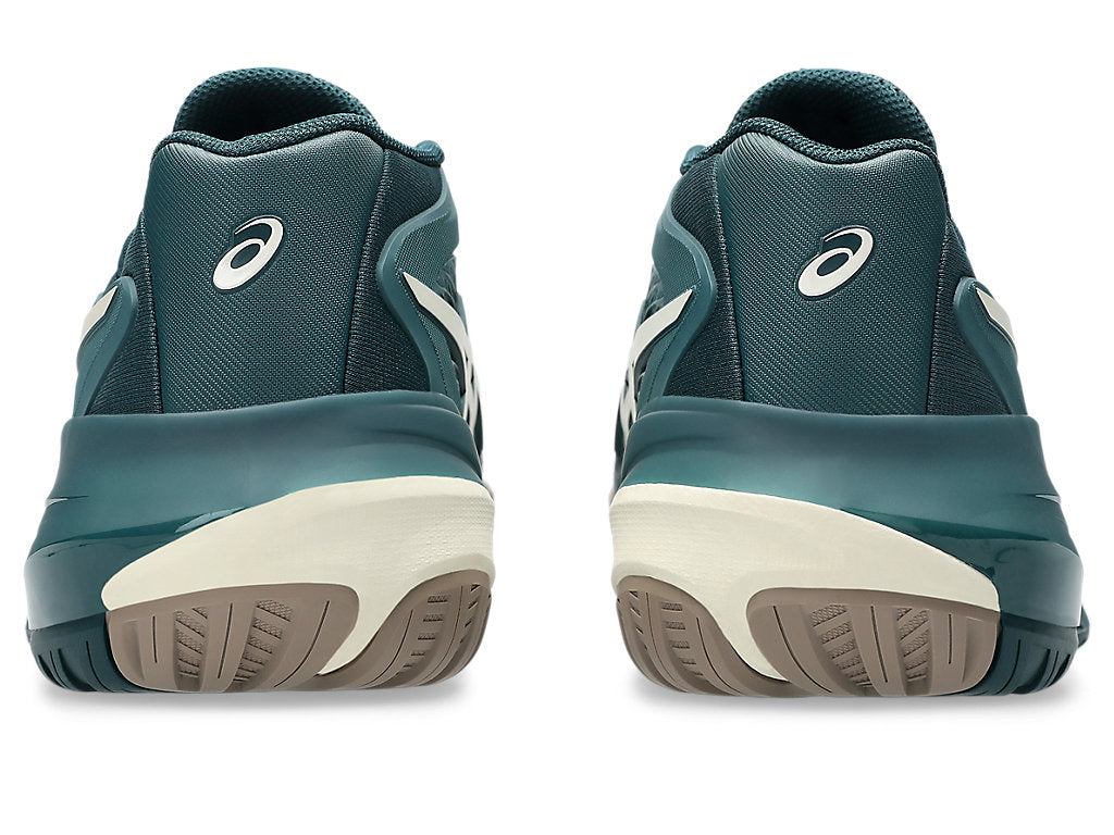 Asics Men's GEL-RESOLUTION X Tennis Shoes in Saxon Green/Birch