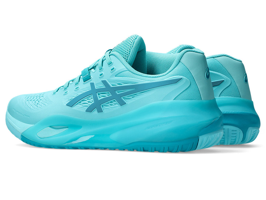 Asics Men's GEL-RESOLUTION X Tennis Shoes in Ice Mint/Lagoon