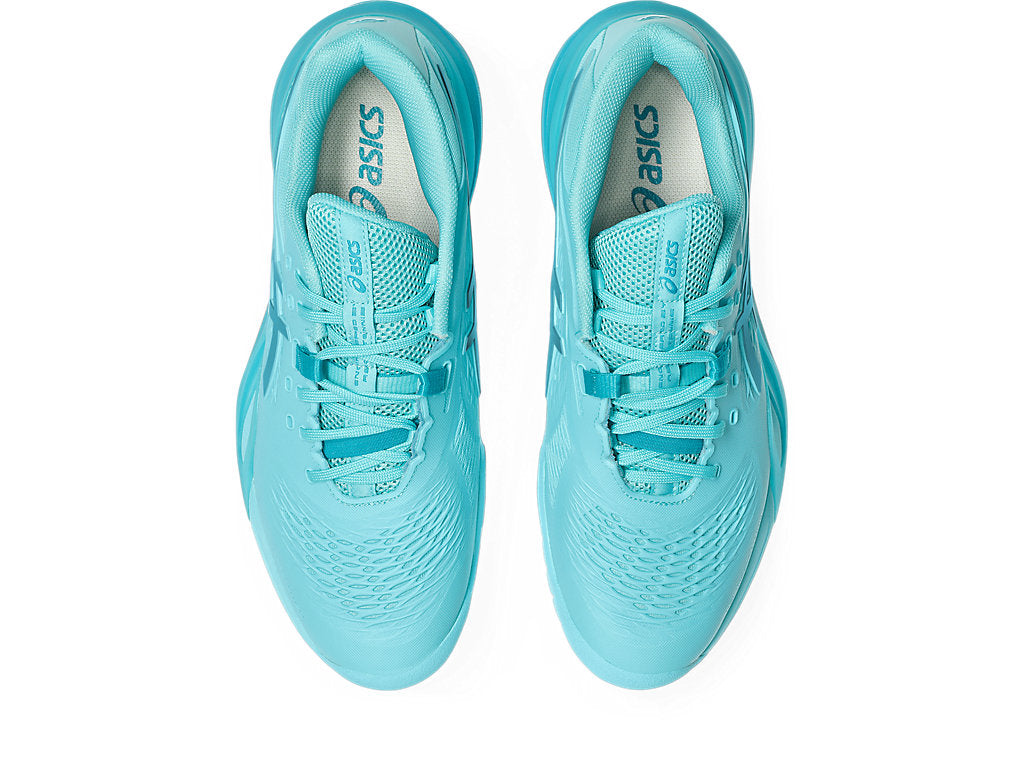 Asics Men's GEL-RESOLUTION X Tennis Shoes in Ice Mint/Lagoon