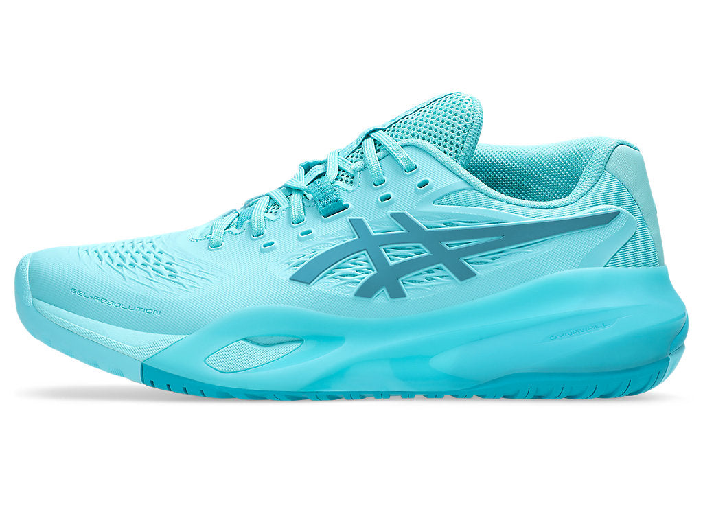 Asics Men's GEL-RESOLUTION X Tennis Shoes in Ice Mint/Lagoon