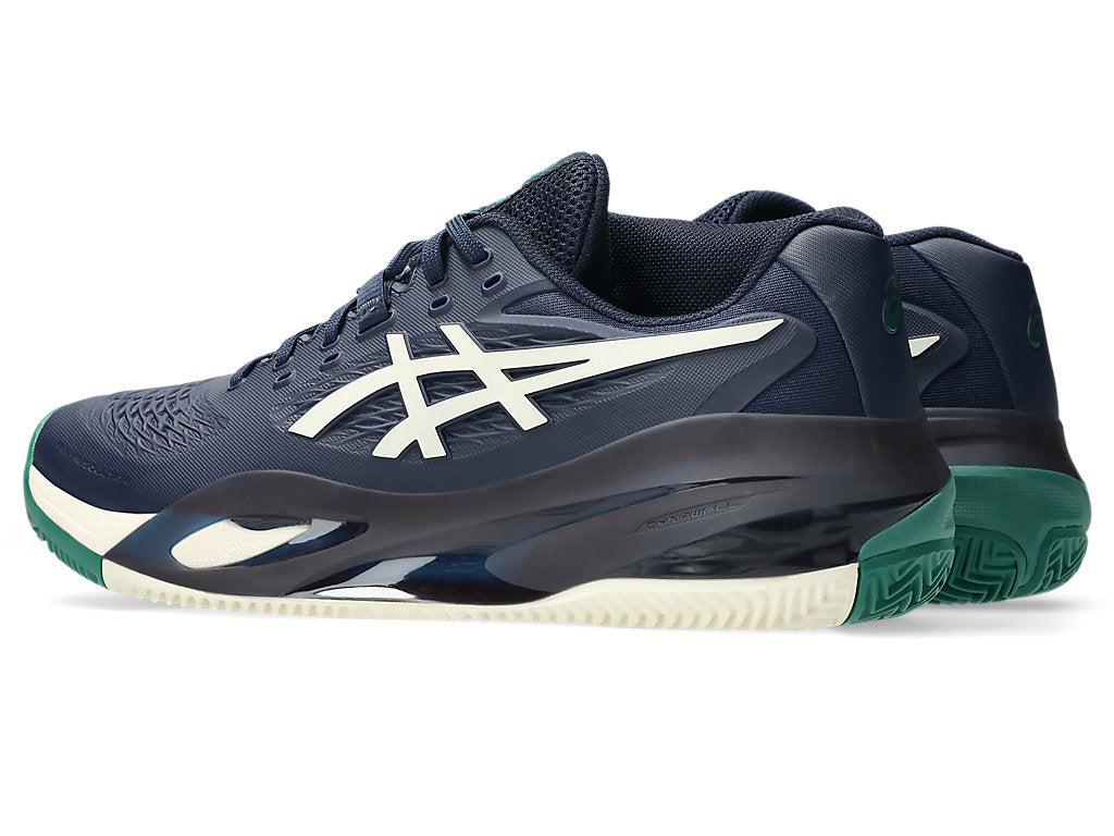 Asics Men's GEL-RESOLUTION X CLAY Tennis Shoes in Midnight/Cream