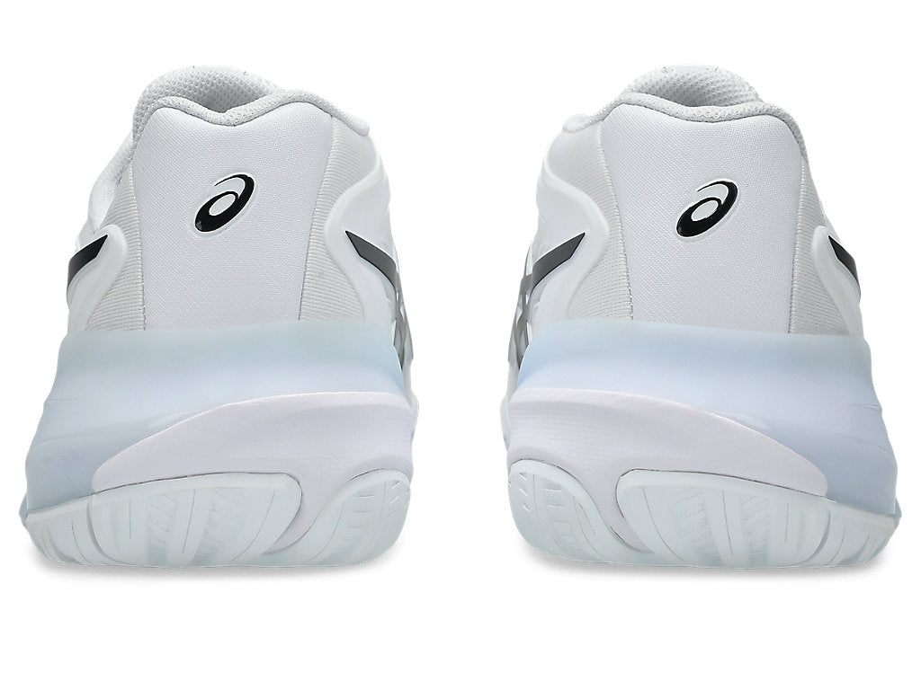 Asics Men's GEL-RESOLUTION X Wide (2E) Tennis Shoes in White/Black