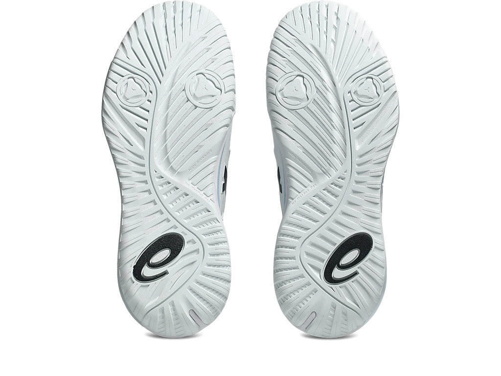 Asics Men's GEL-RESOLUTION X Wide (2E) Tennis Shoes in White/Black