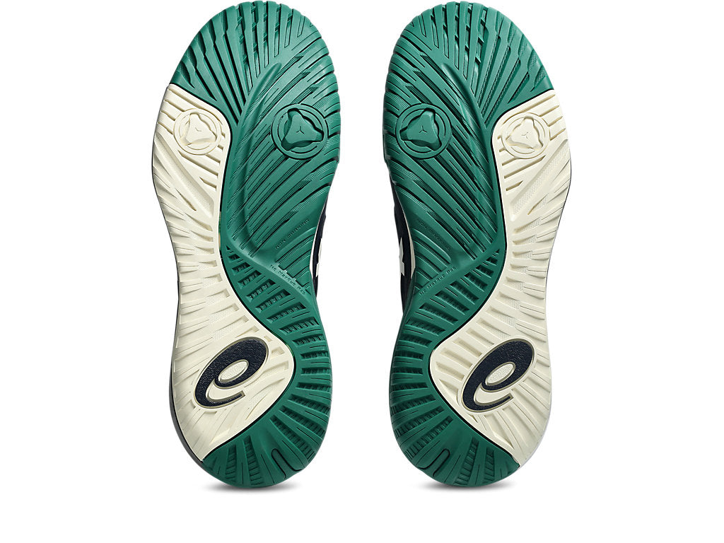 Asics Men's GEL-RESOLUTION X Wide (2E) Tennis Shoes in Midnight/Cream