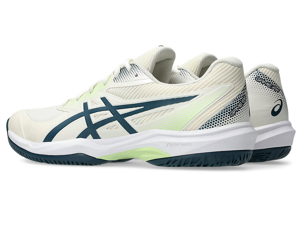 Asics Men's GAME FF PICKLEBALL Tennis Shoes in Cream/Tranquil Teal