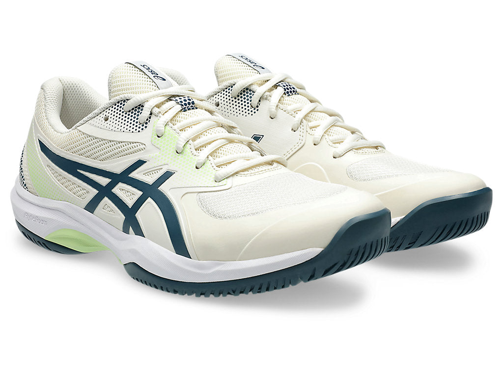 Asics Men's GAME FF PICKLEBALL Tennis Shoes in Cream/Tranquil Teal