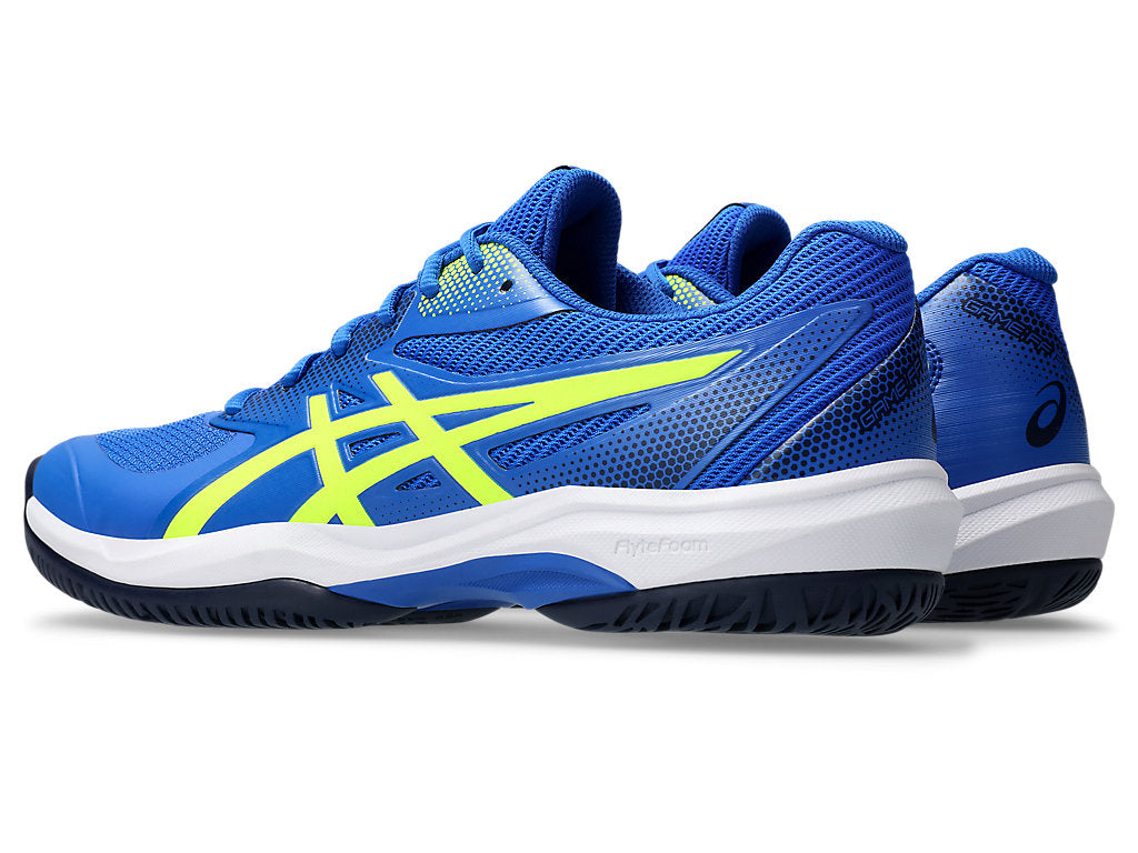 Asics Men's GAME FF PICKLEBALL Tennis Shoes in Illusion Blue/Safety Yellow