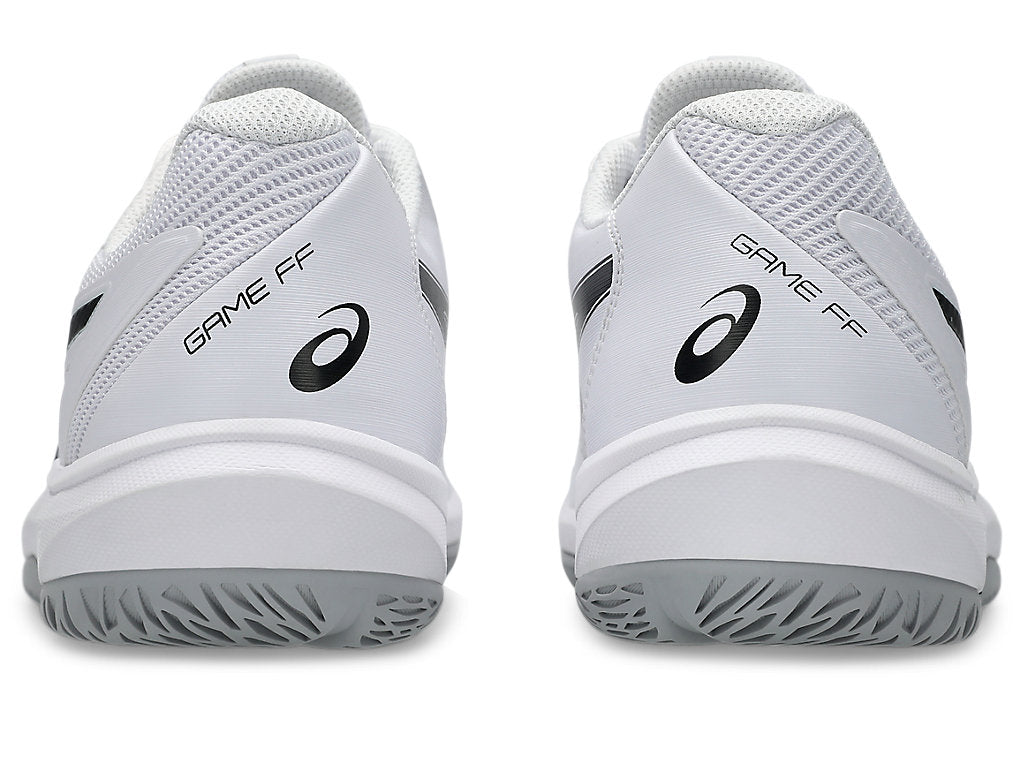 Asics Men's GAME FF Tennis Shoes in White/Black