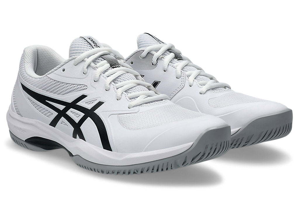 Asics Men's GAME FF Tennis Shoes in White/Black