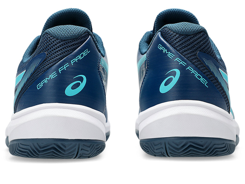 Asics Men's GAME FF PADEL Tennis Shoes in Mako Blue/Energy Aqua