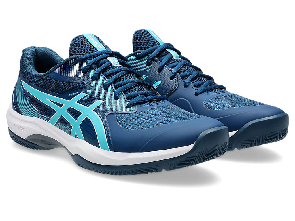 Asics Men's GAME FF PADEL Tennis Shoes in Mako Blue/Energy Aqua