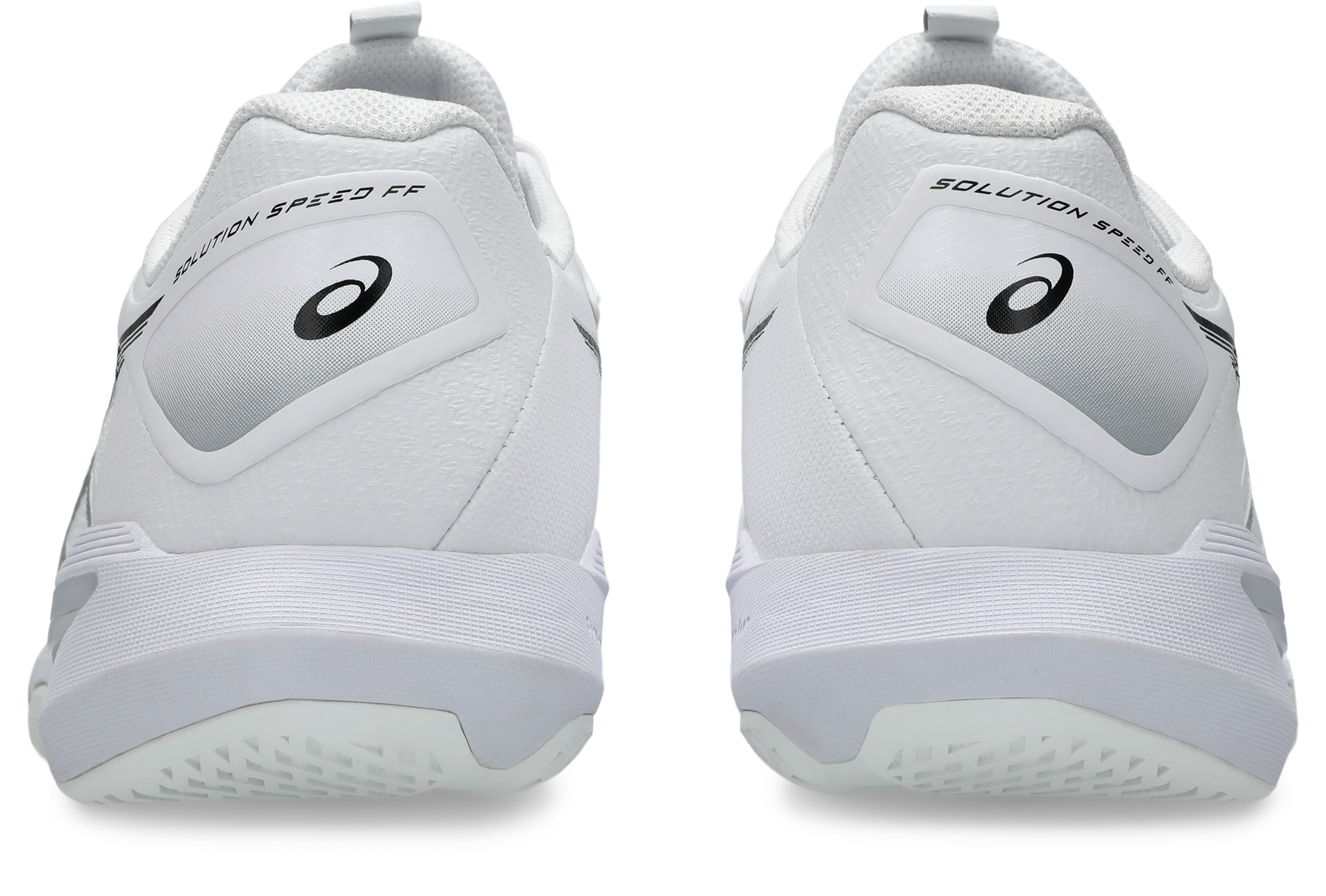 Asics Men's SOLUTION SPEED FF 4 Tennis Shoes in White/Black