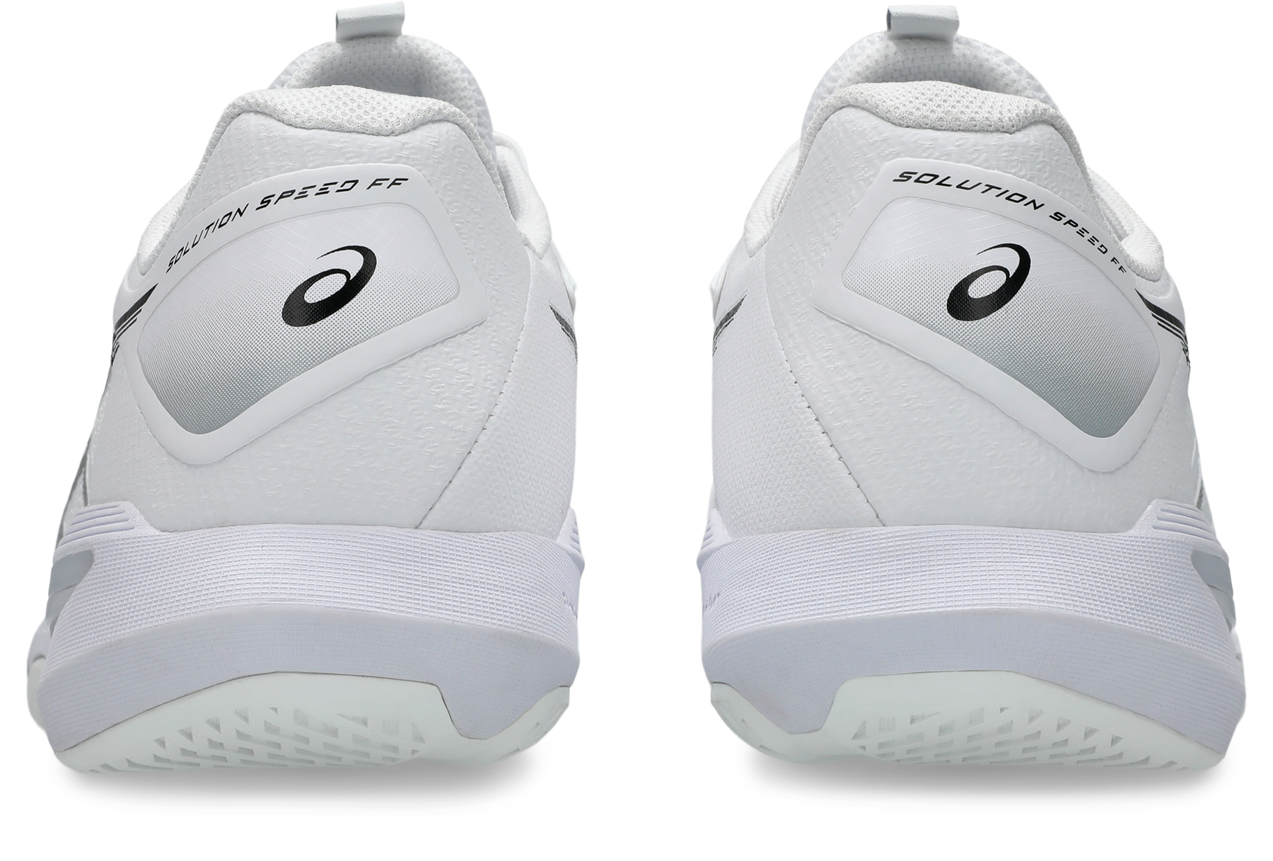 Asics Men's SOLUTION SPEED FF 4 Tennis Shoes in White/Black
