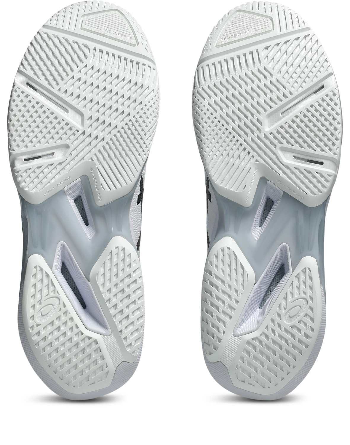 Asics Men's SOLUTION SPEED FF 4 Tennis Shoes in White/Black