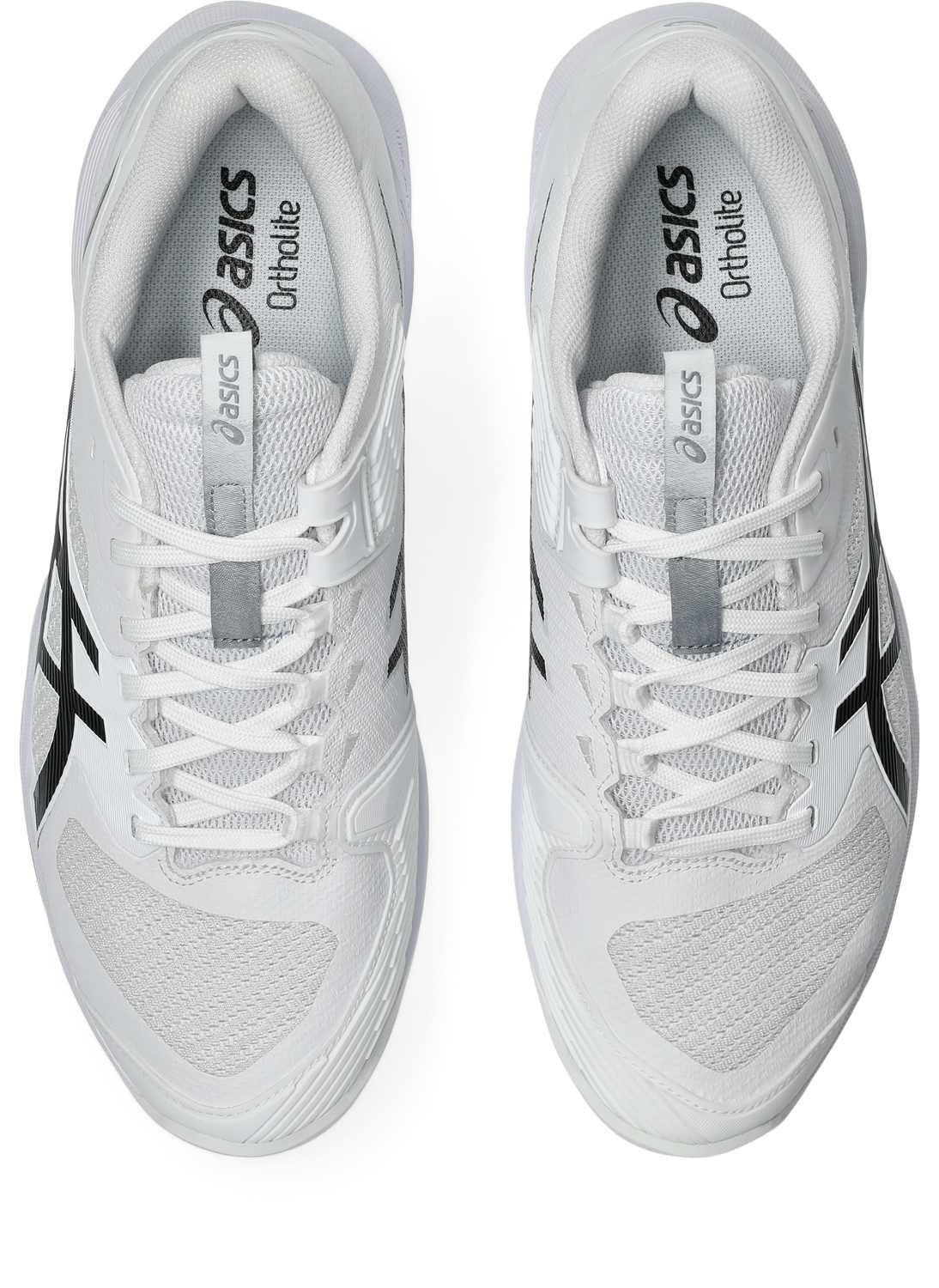 Asics Men's SOLUTION SPEED FF 4 Tennis Shoes in White/Black