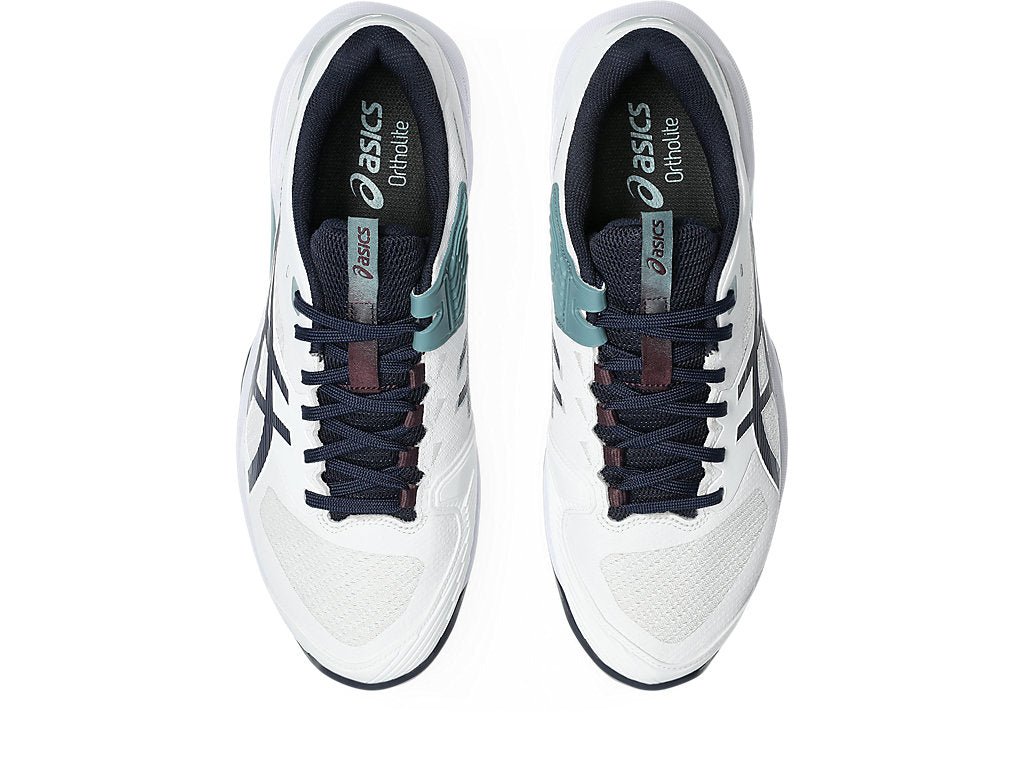 Asics Men's SOLUTION SPEED FF 4 Tennis Shoes in White/Midnight