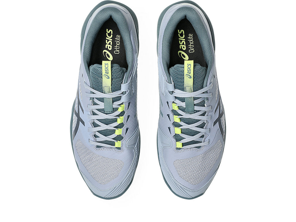 Asics Men's SOLUTION SPEED FF 4 Tennis Shoes in Grey Blue/Ironclad