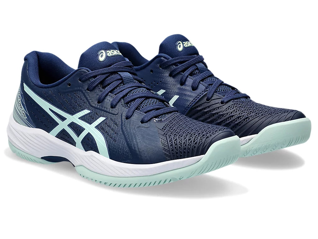 Asics Women's SOLUTION SWIFT FF Tennis Shoes in Blue Expanse/Pale Blue