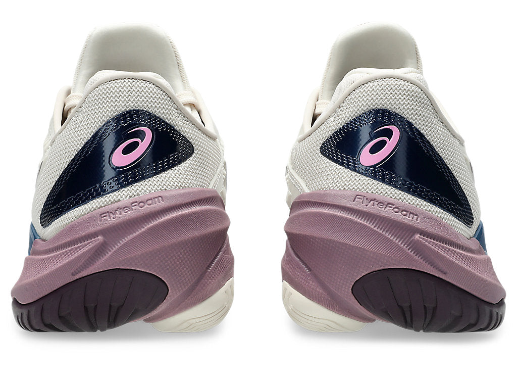 Asics Women's COURT FF 3 Tennis Shoes in Soft Oat/Dusty Mauve