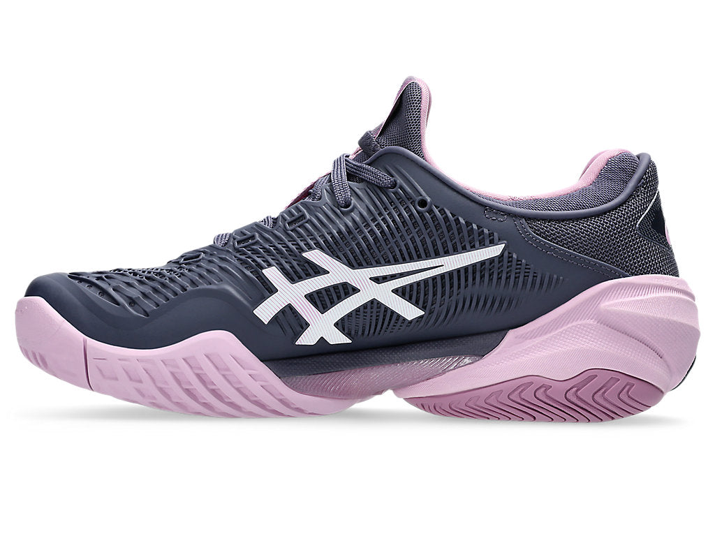 Asics Women's COURT FF 3 Tennis Shoes in Indigo Fog/White