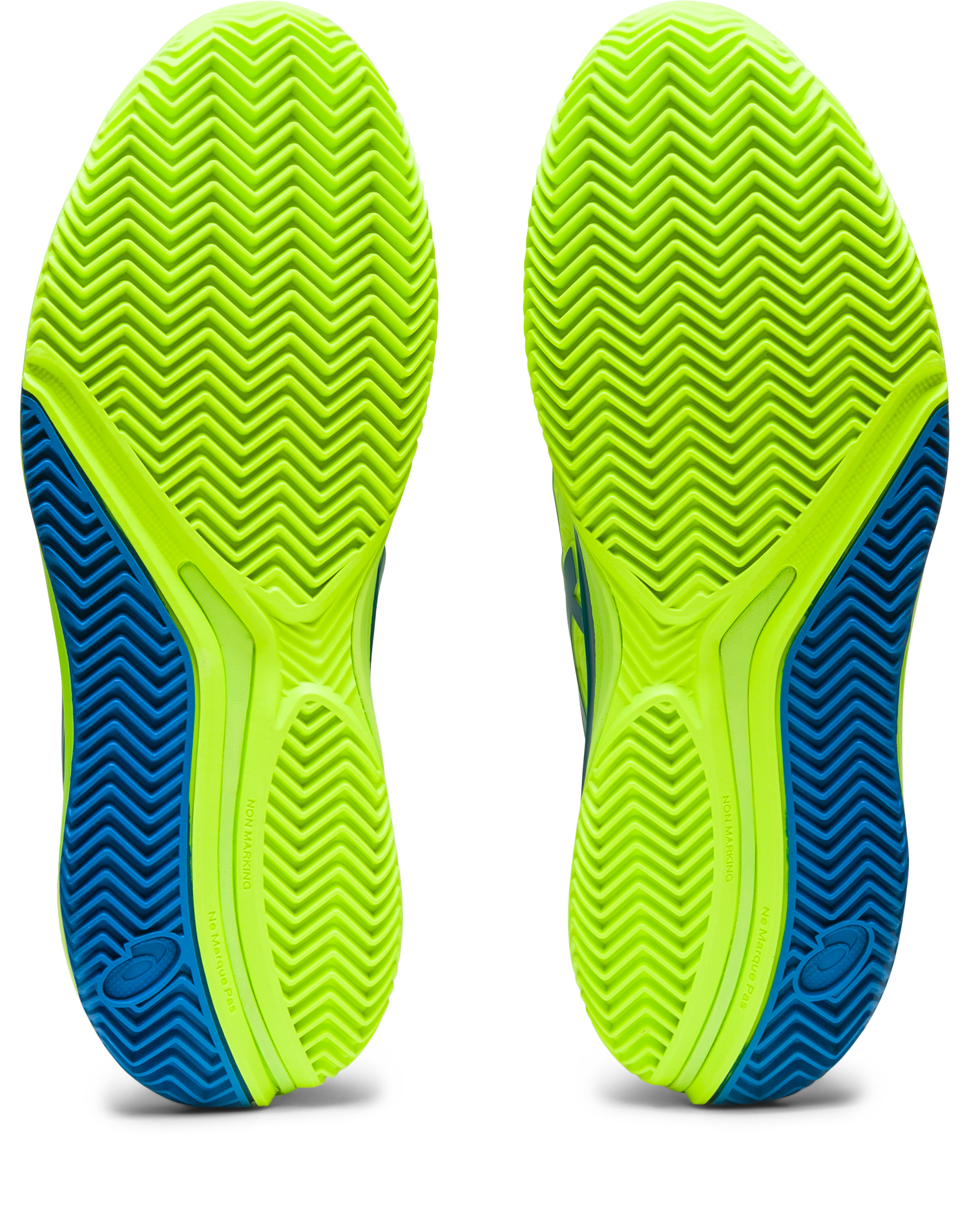 Asics Women's Gel-Resolution 9 Clay Tennis Shoes In Hazard Green/Reborn Blue