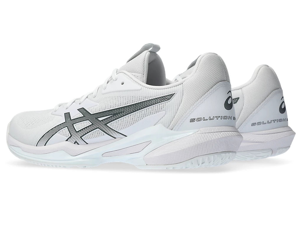 Asics Women's Solution Speed FF 3 Tennis Shoes in White/Metropolis