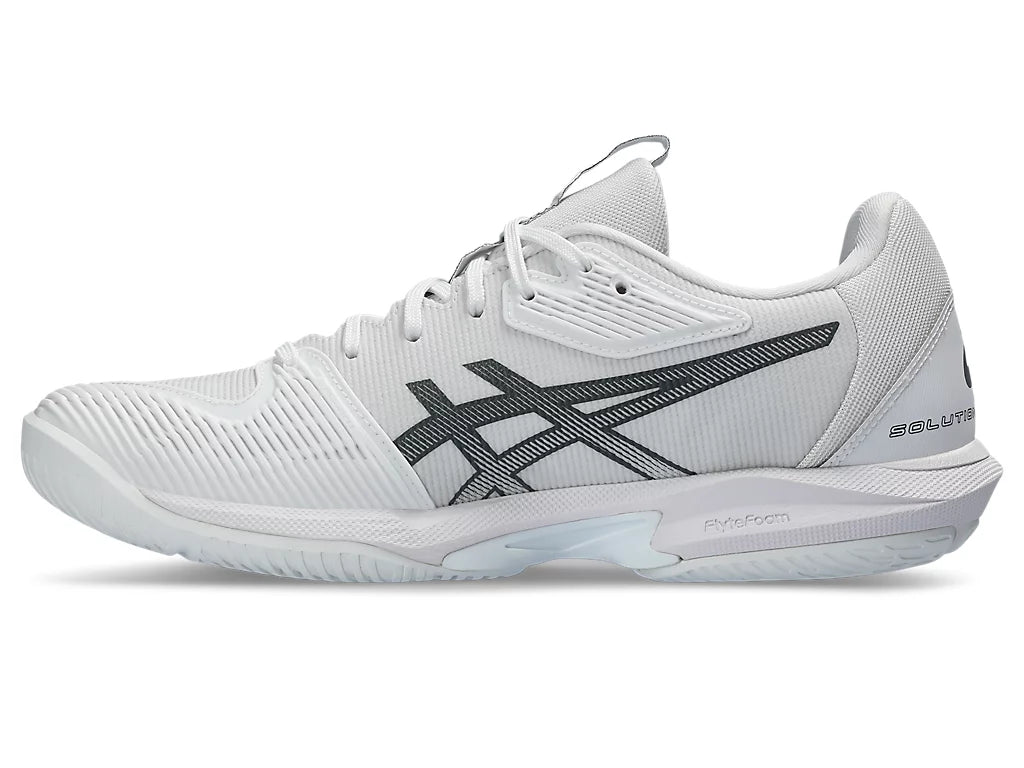 Asics Women's Solution Speed FF 3 Tennis Shoes in White/Metropolis