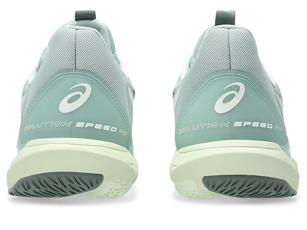 Asics Women's SOLUTION SPEED FF 3 Tennis Shoes in Lichen Rock/White