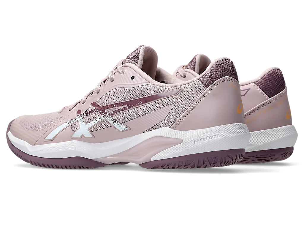 Asics Women's SOLUTION SWIFT FF 2 Tennis Shoes in Watershed Rose/White