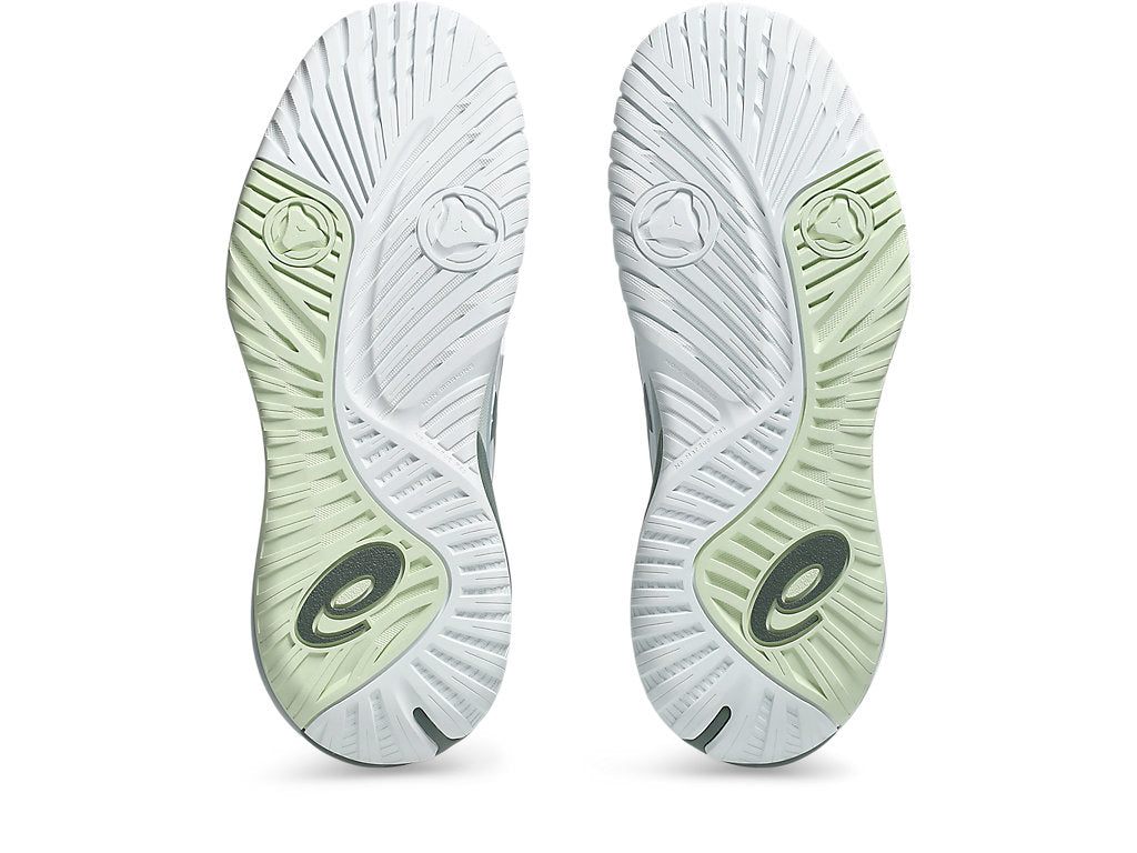 Asics Women GEL-RESOLUTION X Tennis Shoes in White/Monument Blue