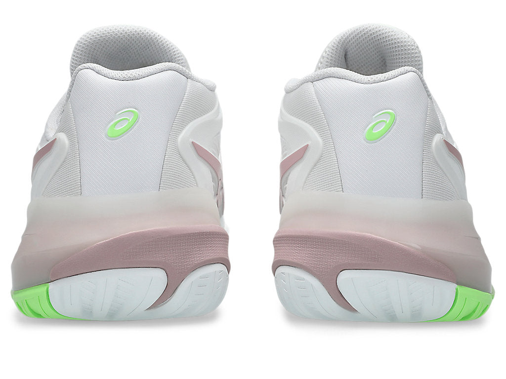 Asics Women's GEL-RESOLUTION X Tennis Shoes in White/Morganite